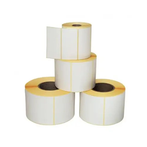 Wholesale Eco Friendly Thermal Label <b>Roll</b> Paper BPA Free Heat Sensitive Adhesive Label <b>Stickers</b> for Organic & Food Use - Product Image 2