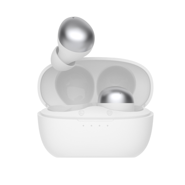 AI ANC -33dB Active Noise Cancellation Bean TWS 6.0 Wireless Earbuds Digital Display 22 Hours Playtime for Gaming