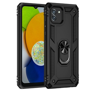 Vente flash pour Samsung Galaxy A03 version 164 mm, <span class=keywords><strong>coque</strong></span> de téléphone en TPU + PC antichoc pour Samsung - Product Image 2