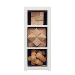 Puzzle en bois 3 pièces, gadgets personnalisés - Product Image 4
