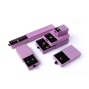 Sinh Thái Thân Thiện Với Hộp Đồ Trang Sức Cá Nhân Biểu Tượng Tùy Chỉnh Vòng Vòng Cổ Bông Tai Vòng Đeo Tay Bao Bì Các Tông Giấy Ngăn Kéo Hộp Đồ Trang Sức - Product Image 6