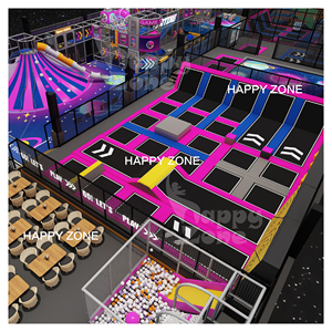 Parque Infantil Interior con Temática Espacial |   Parque de Trampolines Comercial con Pista de Go-Karts y Circuito de Obstáculos Ninja, Gran Parque de Atracciones - Product Image 5