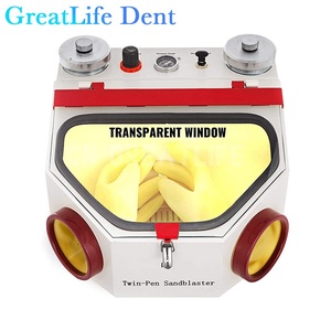 Gran Lijadora Eléctrica <span class=keywords><strong>Dental</strong></span> Greatlife Dent con Ventana de Gran Visión y Doble Pluma para Procesamiento Restaurador <span class=keywords><strong>en</strong></span> Laboratorios Dentales - Product Image 1