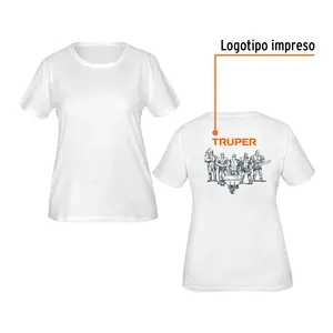 เสื้อยืดคอกลมผู้หญิง BOX 1 สีขาว ไซส์ L TRUPER - Product Image 2