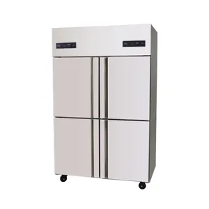 值得购买的美国4门冰箱商用不锈钢厨房冰柜