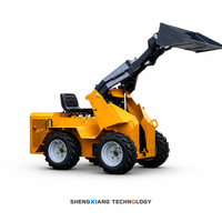 Harga Terbaik Compact Skid Steer Loader S490 Diesel Euro 5 Emission dengan Quick Attach Bucket Dijual di Alibaba International