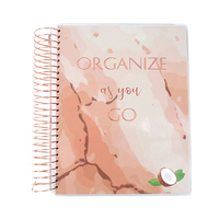 Planificateur TDAH Bien-être Soins personnels Journal positif Couverture spirale Avec stylo Organisateur personnalisé
