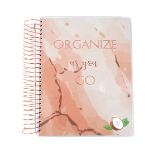 Planificateur TDAH Bien-être Soins personnels Journal positif Couverture spirale Avec stylo Organisateur personnalisé - Product Image 6