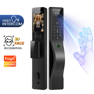 Kadonio Sistema de Cerradura Automática para Puerta Principal con Desbloqueo Digital Electrónico Inteligente por Huella Dactilar y Reconocimiento Facial, con <span class=keywords><strong>C</strong></span>ámara Biométrica - Product Image 1