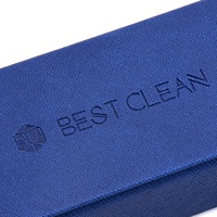 Bestpackaging Boîte magnétique en cuir de luxe avec logo argenté pour lunettes Étui à lunettes pliant Emballage de lunettes de soleil