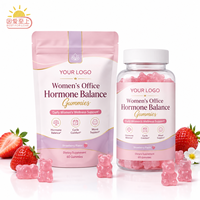 Gummies pour l'équilibre hormonal féminin OEM/ODM pour le soutien de la santé, sans sucre, supplément de vitamines pour femmes
