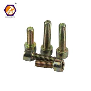 Industrial Zinc <strong>Hexagon</strong> <strong>Socket</strong> <strong>Head</strong> <strong>Screw</strong> M2 to M9 Sizes Carbon Steel Machine <strong>Screw</strong> 25mm Length - Product Image 2