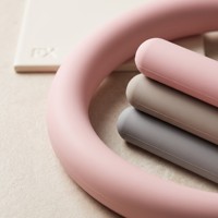 Kit de fitness et accessoires pour la maison : Barre d'haltères, haltères en silicone, anneaux de résistance avec logo, bandes de résistance pour fessiers, yoga et pilates – Vente en gros FX