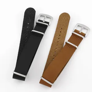 Leather Watchband For Women Men Replace Watch Band Wrist Strap Watch Accessories Vintage Handmade Long strap