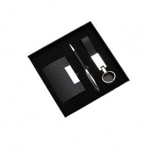 <b>Best</b> Selling Items Custom Color Business <b>Card</b> Box Keychain Pen Series Set for Office Corporate Welcome Birthday Gifts for <b>Men</b> - Product Image 3