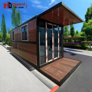 Cammi House Maisons Préfabriquées : Conteneur Pliant de 20 pieds, Bâtiment de Bureau Préfabriqué pour Hôtels, Centres Commerciaux, Mini-Maisons – Prêt à l'Expédition - Product Image 1