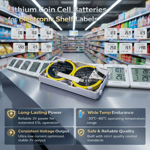 3V 1200mAh CR2450 Batteriepack Geeignet für Stallar S <span class=keywords><strong>M</strong></span> Nova L XL Han Show Elektronische Regaletiketten - Product Image 3