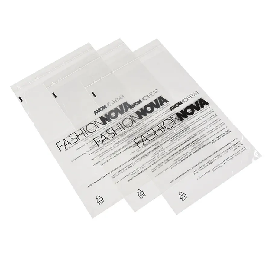 High Quality Waterproof Apparel Mailing Envelopes Transparent Poly Mailer Bag