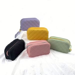 Large Custom Fashion Silicone Makeup Organizer <b>Portable</b> Candy Pattern Wash Packing Cubes Travel Zipper <b>Lock</b> Cosmetic Bags Cases - Product Image 3