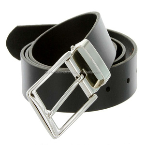 Cinturones de cuero de vaca de alta calidad, hebilla extraíble automática de color negro, todos los tamaños disponibles, de fabricantes indios - Product Image 1