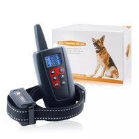 Neues Wasserdichtes Wiederaufladbares Vibrierendes Hunde-Bellstopp-Elektrisches Trainingshalsband mit Fernbedienung Hunde-Erziehungshalsband