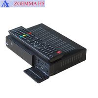 ZGEMMA H5 web tv gratuit H.265 décodeur satellite combo DVB S2 + DVB T2/C prise en charge CA