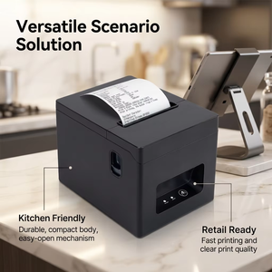 <span class=keywords><strong>Imprimante</strong></span> thermique de reçus T320, <span class=keywords><strong>imprimante</strong></span> thermique directe 80 mm avec port USB LAN - Cuisine, commerce de détail, supermarché pour <span class=keywords><strong>Mac</strong></span> et Windows - Product Image 6
