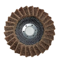 Disque à lamelles abrasif non tissé en nylon flexible haute performance 11 000 - 13 000 tr/min