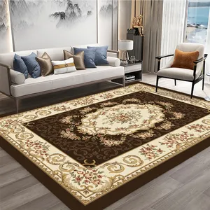 Tapete antigo persiano clássico, tapete estampado clássico moderno para sala de estar em 3d