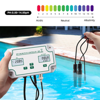 Testeur de qualité de l'eau W2823 WIFI en ligne PH EC Mètre Conductivité Température Contrôleur pour aquarium Culture sans sol Hydroponie