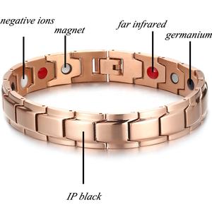 कम कीमत उच्च गुणवत्ता वाले अल्ट्रा मजबूत चुंबक बांगल स्वास्थ्य लाभ चुंबकीय चिकित्सा स्टेनलेस स्टील कंगन - Product Image 6