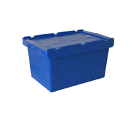 Boîte plastique avec couvercle, caisse souple en plastique, a canette mobile nouée, vente directe d'usine