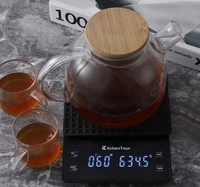Timbangan Kopi Digital Elektronik Baterai AAA 3Kg, Timbangan Kopi Dapur dengan Timer Digital Harga Rendah
