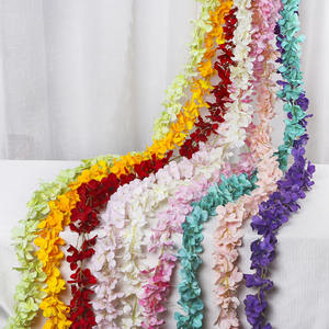 K020765 artificiale mulit colore glicine fiore <span class=keywords><strong>soffitto</strong></span> appeso glicine bianco per la decorazione di eventi di nozze - Product Image 1