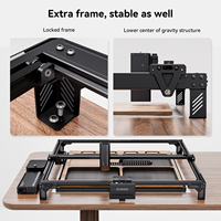 Graveur et découpeur laser 3D haute puissance 70W à diode pour A70 Max, pour pierre, bois, métal, acrylique, MDF, cristal, avec refroidissement par air