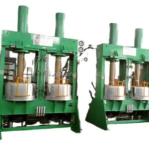 China Lowest price dual-mold automatic hydraulic tire-making machine/bladder shaping tire curing press