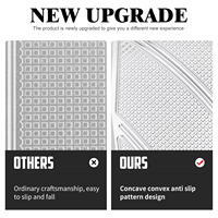 Repose-pieds avant pour moto, pour Harley Touring Trike Softail FLD 1986-2017, aluminium chromé noir mat, paire