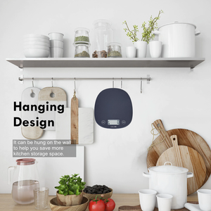 도매 가정용 Escala De Cocina 라운드 식품 저울 디지털 무게 그램 및 오즈 5kg 주방 저울 디지털 디스플레이 - Product Image 2