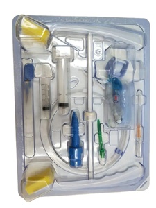 Ensemble de trachéotomie meilleur prix dispositif de trachéotomie percutanée stérilisé Kit de tube de trachéotomie jetable