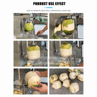 Éplucheur de noix de coco industriel Éplucheur de noix de coco verte Machine à éplucher noix de coco