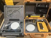 HI-TARGET Laser Rover GNSS Konstelasi Lengkap dengan Inertial Tilt Laser RTK Terbaru untuk Survei Tanah & Struktural