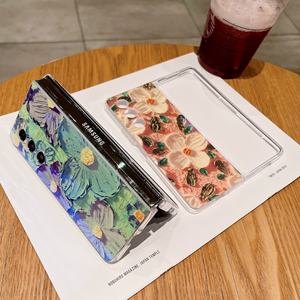 Nuevo diseño Blue Ray Oil Paint Flower Phone Case para <span class=keywords><strong>Samsung</strong></span> <span class=keywords><strong>Z</strong></span> <span class=keywords><strong>Fold</strong></span> 3 <span class=keywords><strong>4</strong></span> 5 Pantalla plegable Imd Women Phone Cell para <span class=keywords><strong>Samsung</strong></span> - Product Image 5