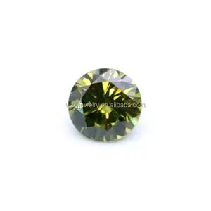 FREE SAMPLES Round Mixed Colors Gemstone Loose CZ Stones Cubic Zirconia For Jewelry Making