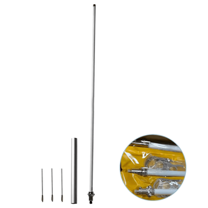 Antenne répéteur en fibre de verre à gain élevé X50 1700 mm VHF UHF 144/430 MHz double bande avec connecteur SO239 / N-femelle - Product Image 1