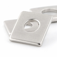 Stainless Steel Square Flat Plate Washers M3 to M20 Square Shim Gasket Heavy Duty Structural Fastener Hardware Wholesale