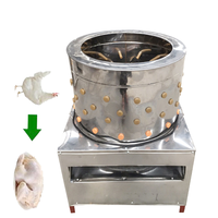 Machine à plumer la volaille 380V/220V, capacité 1,5-4kg, utilisation facile