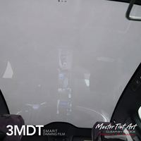 Película de Vidrio Inteligente Conmutable 3MDT PW85 para Techo Solar de Coche, Atenuación de Luz, Privacidad Xiaomi SU7, Suministro Directo OEM Personalizado