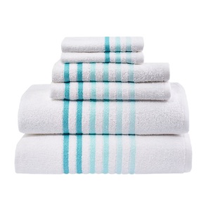 Serviette de bain gaufrée en lin 100% coton selon les exigences du client Linge de bain luxueux Durable et réutilisable de haute qualité - Product Image 2