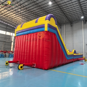 Parcours d'obstacles gonflable sur mesure avec toboggan et château gonflable pour course et jeux - Product Image 4