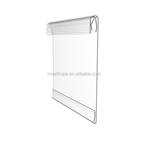 Support de signe de carte de promotion de plus grande taille <span class=keywords><strong>POP</strong></span> avec pince pour étagères sur la publicité de supermarché - Product Image 4